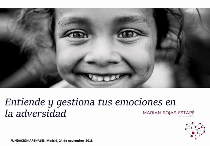 «Entiende y gestiona tus emociones», Marian Rojas Estapé»Entiende y gestiona tus emociones»,